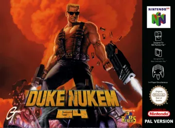 Duke Nukem 64 (France) box cover front